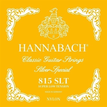 HANNABACH HANNABACH 815SLT SET/YELLOW[クラシックギター弦]