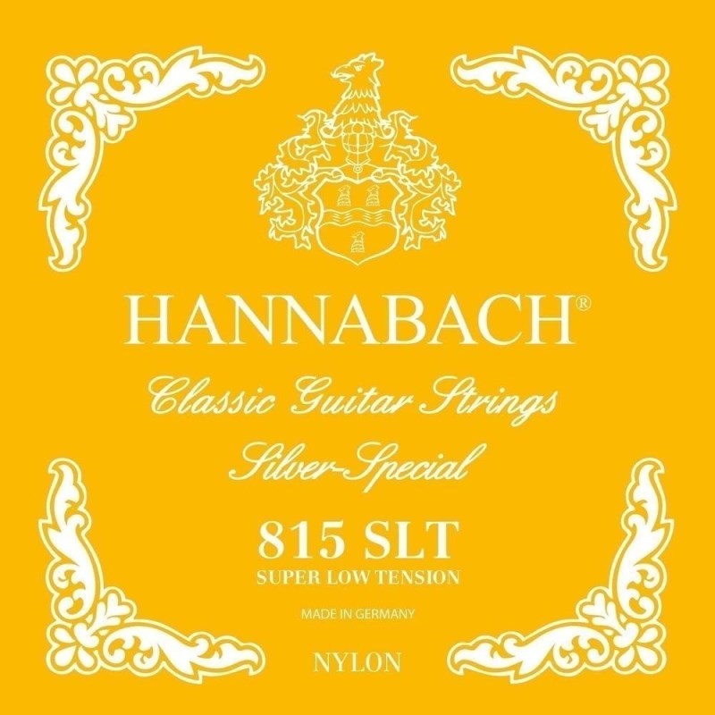 HANNABACH HANNABACH 815SLT SET/YELLOW[クラシックギター弦]