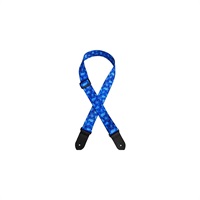 1.5  POLYESTER UKULELE STRAP - BLUE TURTLES