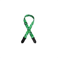 1.5  POLYESTER UKULELE STRAP - GREEN PALM TREES