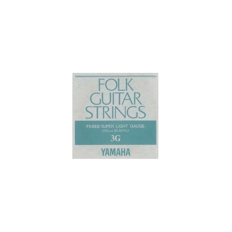 YAMAHA FS-553 3弦[フォークギター弦][バラ弦]