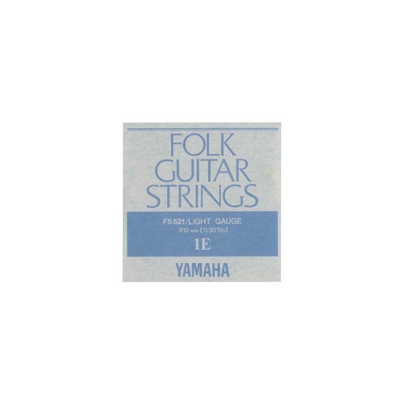 YAMAHA FS-521 1弦[フォークギター弦][バラ弦]