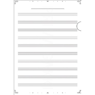 unknown プリマ 書いて消せる！五線ファイル[PRSP-7]（クリアファイル） ｜イケベ楽器店オンラインストア