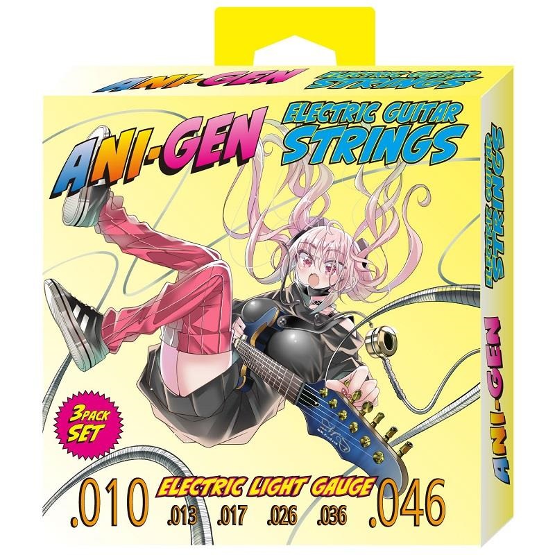 ANI-GEN エレキギター用3SETパック弦(10-46)[ANI-SE10]の商品画像