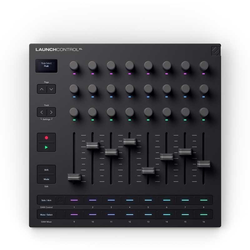 NOVATION Launch Control XL 3【ご予約商品・6月中旬頃発売予定】(ノベーション)(ラウンチキー)(60mmフェーダー搭載・USB・MIDIコントローラー)(Ableton Live 12 Lite付属)