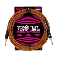 Braided Instrument Cable Straight/Straight 10ft - Pumpkin Pie [P06468]