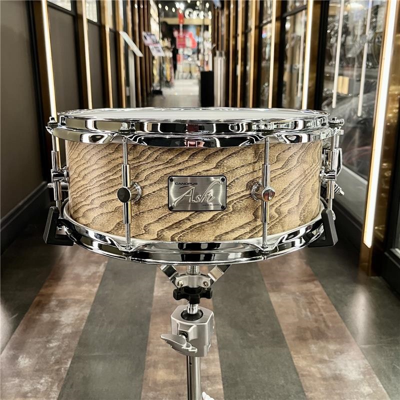 CANOPUS AH-1455 [Ash Snare 14×5.5 / Natural Grain Ash Oil]