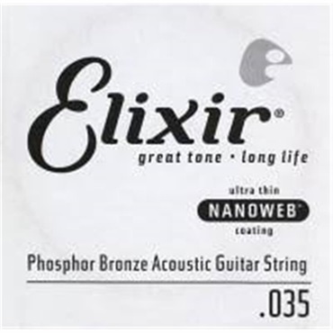 ELIXIR 14135 ﾌｫｽﾌｧｰﾌﾞﾛﾝｽﾊﾞﾗ弦