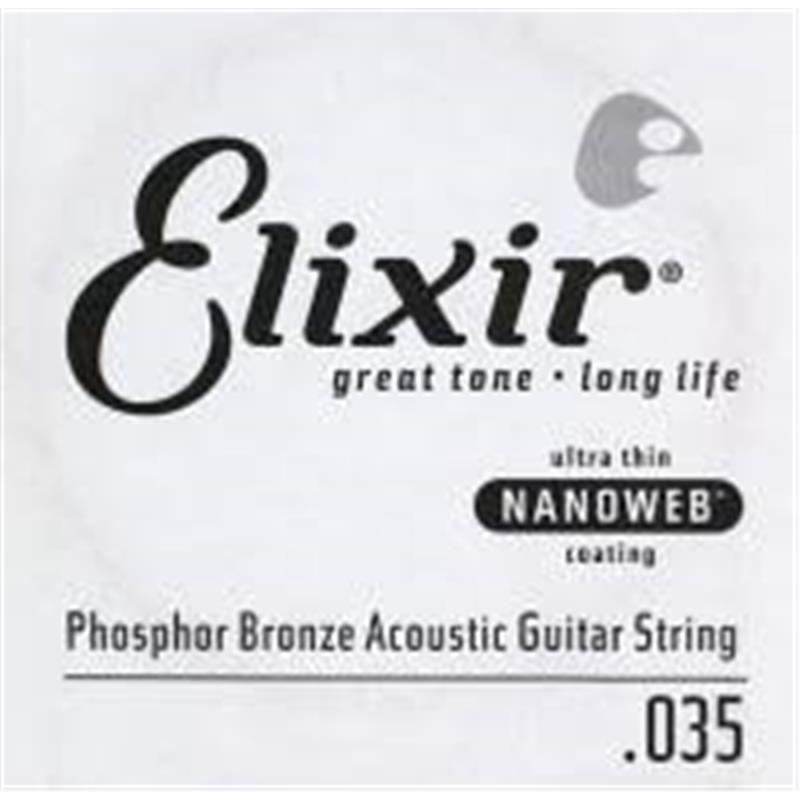 ELIXIR 14135 ﾌｫｽﾌｧｰﾌﾞﾛﾝｽﾊﾞﾗ弦