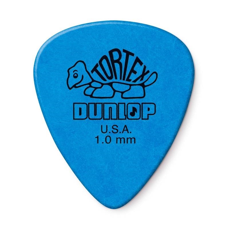 Dunlop (Jim Dunlop) 【創業50周年大決算SALE】 12枚セット PP418P100 418R Tortex Standard Picks 1.00mm(Blue)