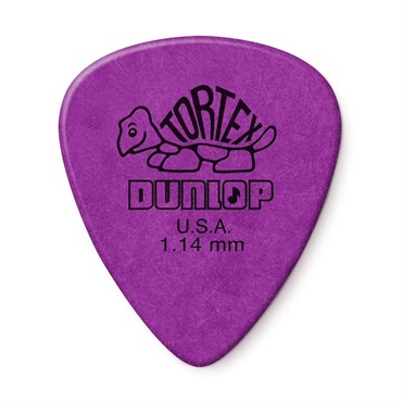 Dunlop (Jim Dunlop) 【創業50周年大決算SALE】 12枚セット PP418P114 418R Tortex Standard Picks 1.14mm(Purple)