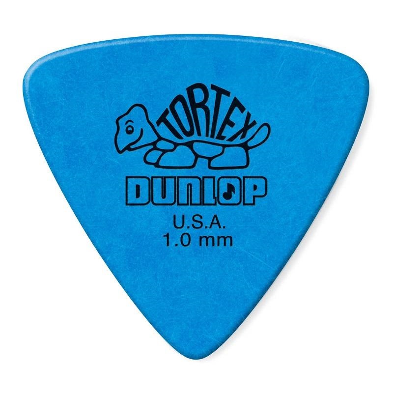 Dunlop (Jim Dunlop) 12枚セット PP431P100 431R Tortex Triangle Picks 1.00mm (Blue)