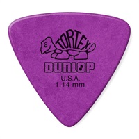 6枚セット PP431P114 431R Tortex Triangle Picks 1.14mm (Purple)