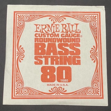 ERNIE BALL Round Wound Bass String / 1680.080 Bass String Single 【特価】