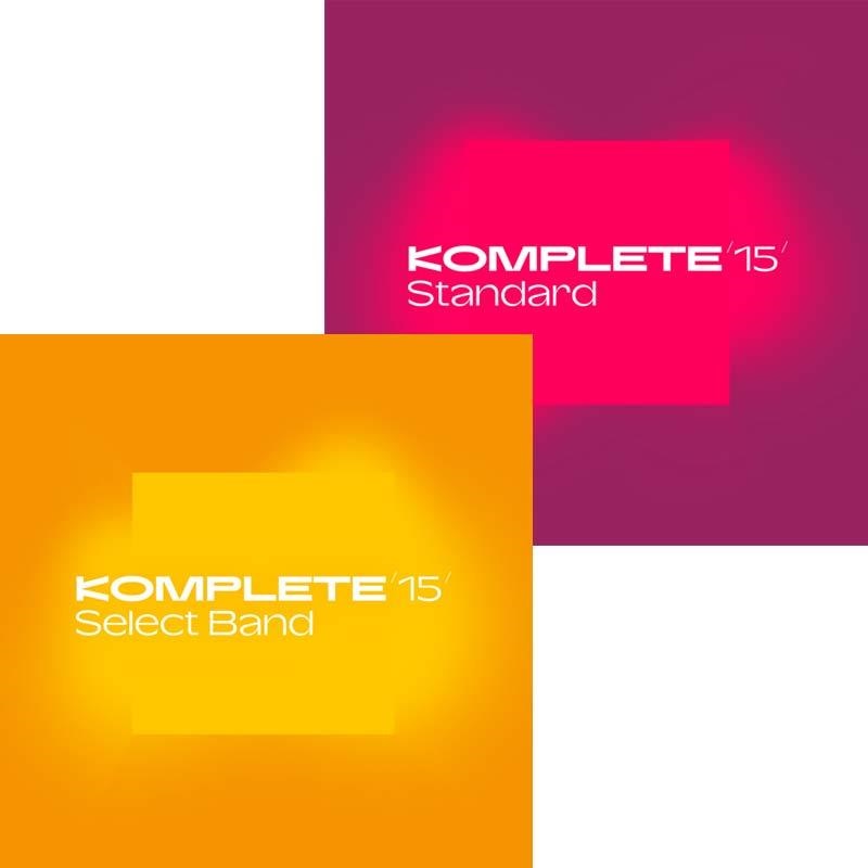 Native Instruments 【Summer of Sound 2025】Komplete 15 Select Band + Komplete 15 Standard Upgrade for KSelect DL【数量限定セット】(オンライン納品)(ネイティブインストルメンツ)(コンプリート)