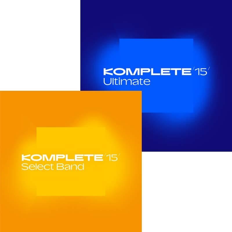 Native Instruments 【Summer of Sound 2025】Komplete 15 Select Band + Komplete 15 Ultimate Upgrade for KSelect【数量限定セット】(オンライン納品)(ネイティブインストルメンツ)(コンプリート)