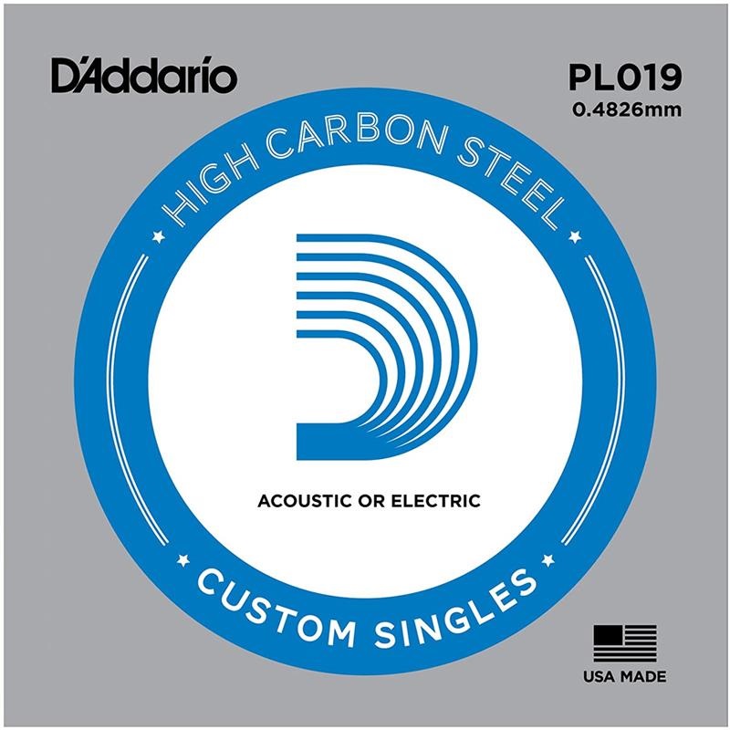 D’Addario 【創業50周年大決算SALE】 PL019  Plain Steel ﾊﾞﾗ弦