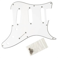 Silver Sky Pickguard White