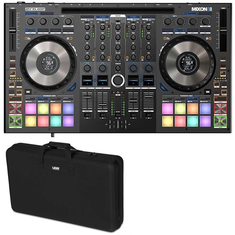reloop Mixon 8 Pro + UDG U8303キャリングケースSET【djay / Serato DJ Pro対応】(リループ)