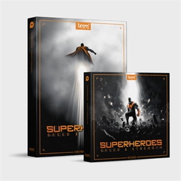 BOOM Library SUPERHEROES - SPEED & STRENGTH - BUNDLE(オンライン納品)(2時間以内に納品)