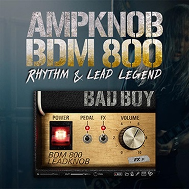 BOGREN DIGITAL AMPKNOB - BDM 800 BADBOY(オンライン納品)(2時間以内に納品)