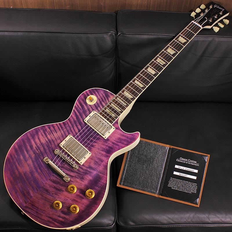 1959 Les Paul Standard Reissue VOS Purple Denim Top TV White Back SN. 943281【キズあり特価】の商品画像