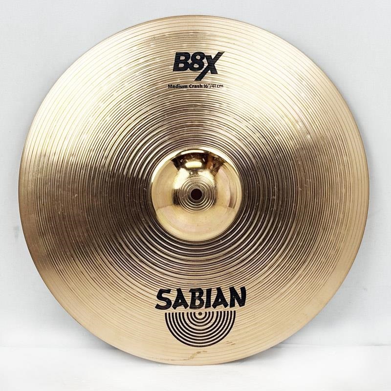 SABIAN USED 中古 B8X Medium Crash 16