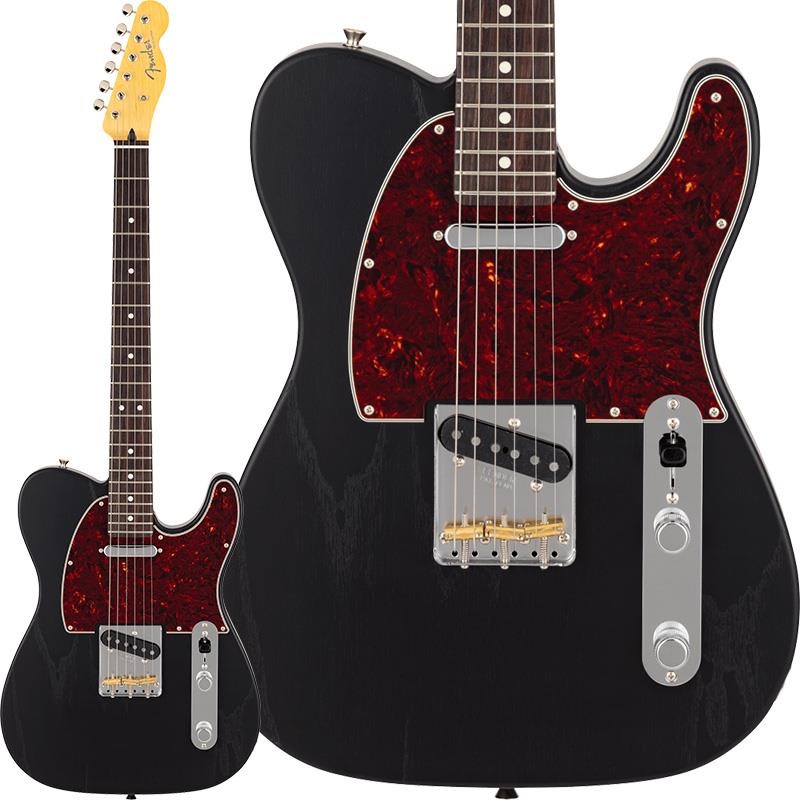 Fender Made in Japan Limited Telecaster Raw Ash (Black/Rosewood)【数量限定！！ストラッププレゼント！！】