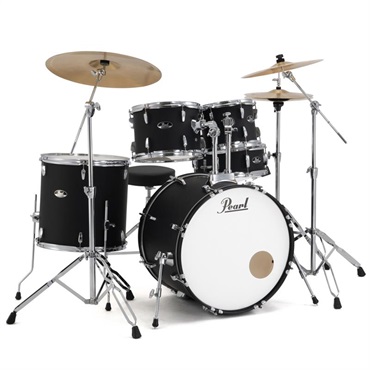 Pearl RS525SCWN/CN #752 [ROADSHOW シンバル付ドラムフルセット - Matte Asphalt Black]【限定品】
