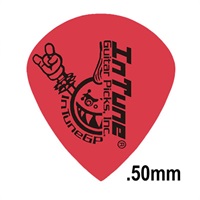 DGP3-C50 GrippX-XJ Jazz Guitar Picks (0.50mm/レッド)