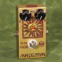 USED 中古 Sun Face RCA Low Gain Germanium Transistor w/SunDial Knob， LED， Power Jack