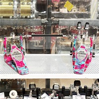 【TAMA 50th LIMITED】 HP900RWMCS [IRON COBRA Marble Edition Rolling Glide Twin Pedal／Coral Swirl] 【限定品】【店頭展示特価品】
