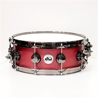 USED 中古 Collector's Pure Maple Snare Drum 14''×5'' - Cherry Satin Oil / Black NIckel Hardware