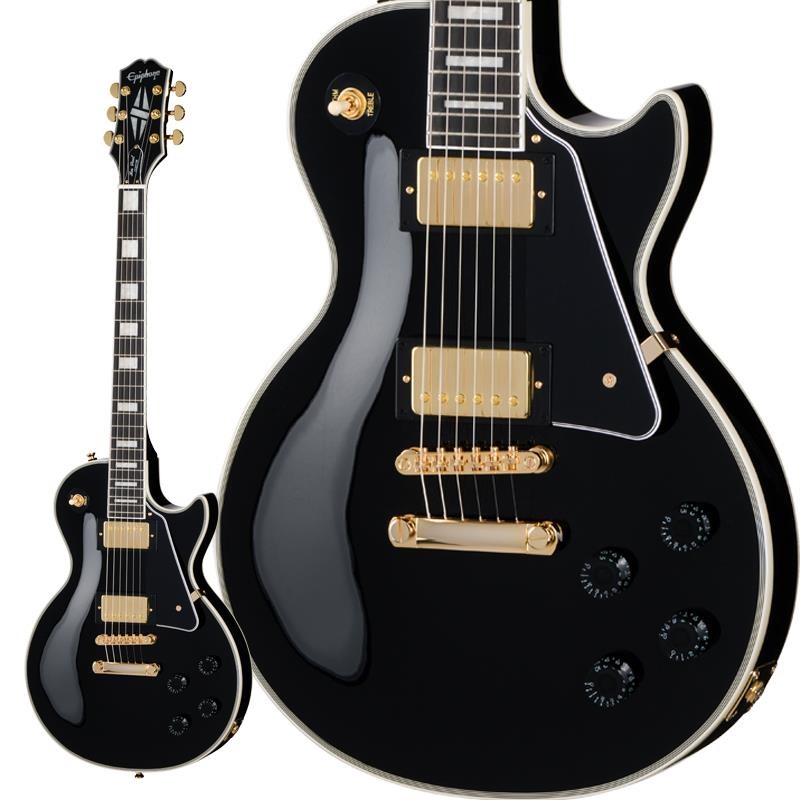 Epiphone Les Paul Custom (Ebony)【Epiphoneピックケースプレゼント】