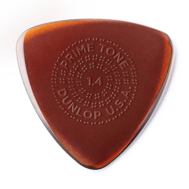Dunlop (Jim Dunlop) 516-140 Primetone Sculpted Plectra Small Triangle Grip Pick (1.4mm) 1枚