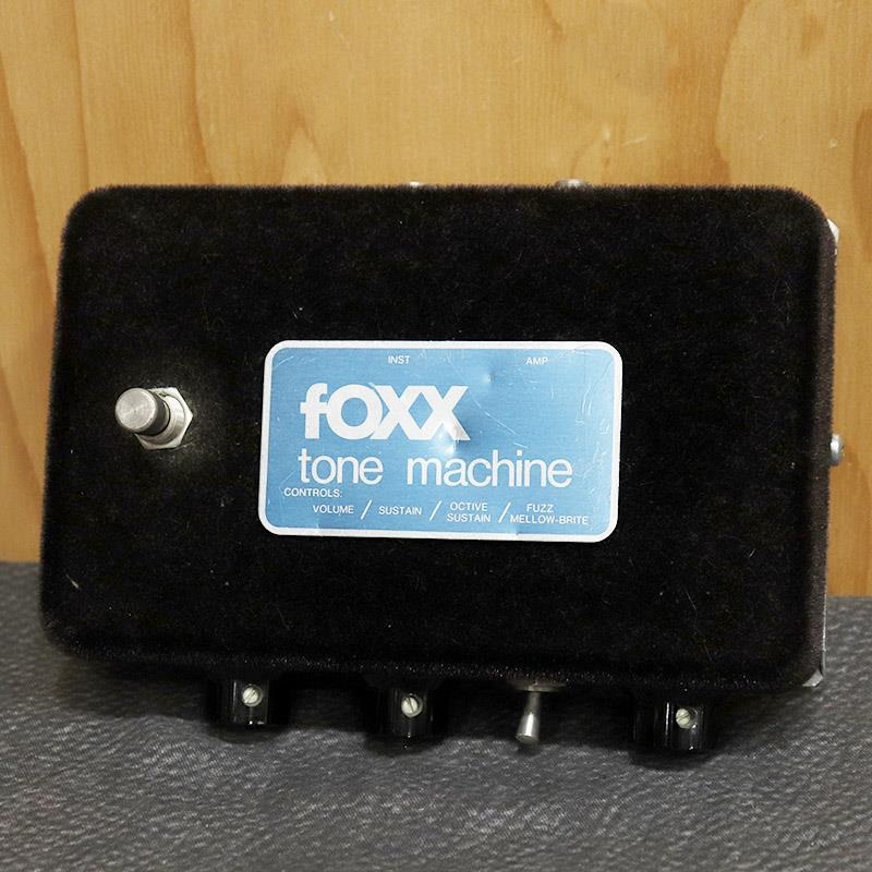輝く高品質な foxx VINTAGE Tone Machine early70's Black ｜イケベ楽器店 ギター
