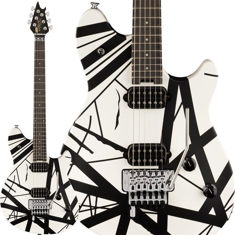 EVH Wolfgang Special Striped (Black and White/Ebony)