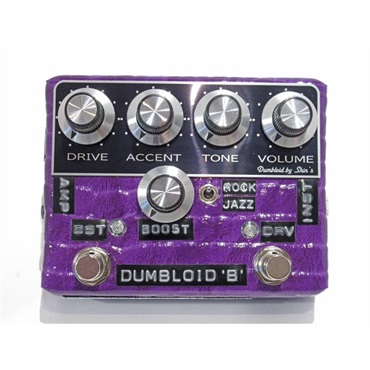 shin's music DUMBLOID´B´Boost 【Solid White/Black Panel