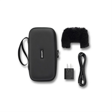 ZOOM APH-2e Accessory Pack for H2essential(アクセサリパッケージ)(ソフトシェルケース)(ヘアリーウィンドスクリーン)(USB仕様のACアダプタ USB-Cケーブル)