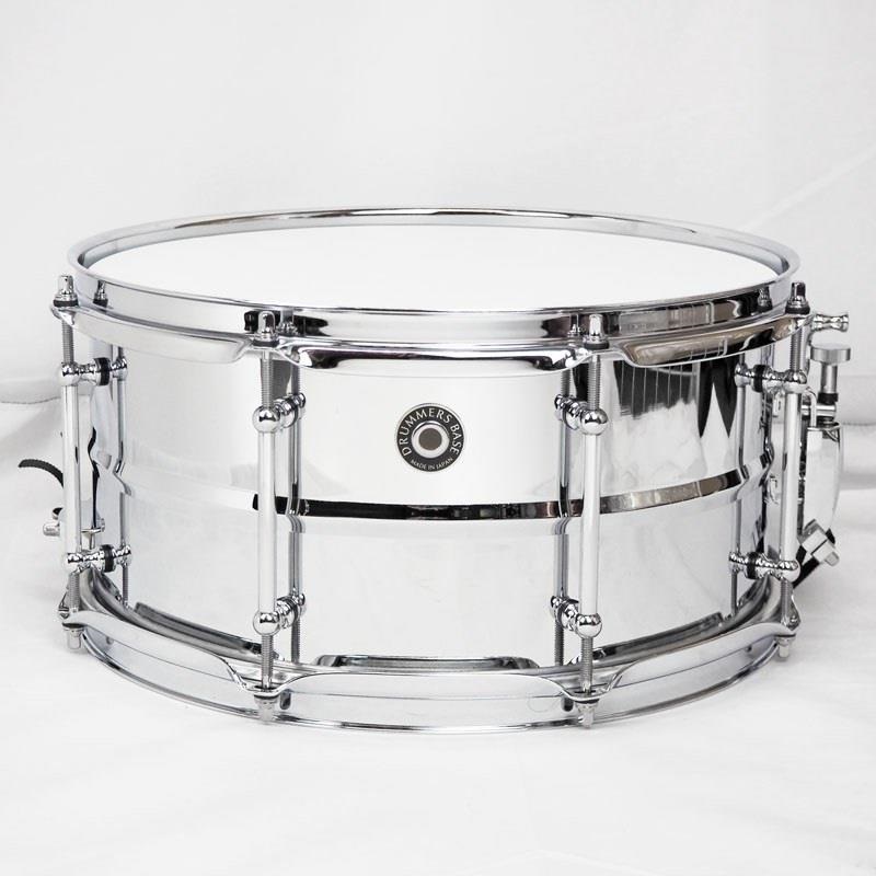Drummers Base 【創業50周年大決算SALE】CUSTOM STEEL SNARE 13×6.5 [Made In Japan]【店頭展示特価品】