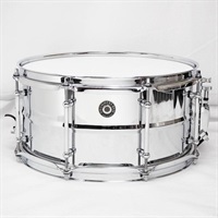 【創業50周年大決算SALE】CUSTOM STEEL SNARE 13×6.5 [Made In Japan]【店頭展示特価品】