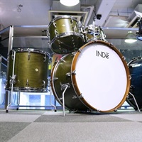 【創業50周年大決算SALE】Flex-Tuned Maple 4pc Drum Kit [22BD，16FT，12&10TT] -Matte Olive Lacquer【店頭展示特価品】