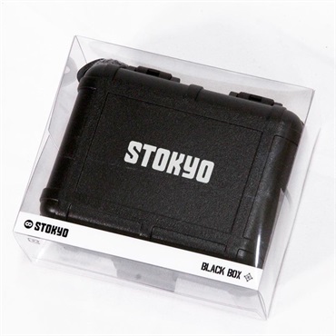 Black Box Cartridge Case (stokyoロゴ入りBlack)(ヘッドシェル・カートリッジ・レコード針ケース)