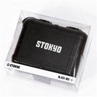 Black Box Cartridge Case (stokyoロゴ入りBlack)(ヘッドシェル・カートリッジ・レコード針ケース)