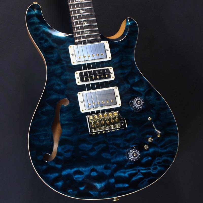 Ikebe 50th Anniversary Wood Library Special Semi-Hollow (Teal) #25 0402030の商品画像