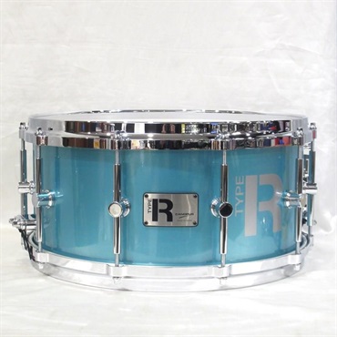 CANOPUS MTR-1465DH [Type-R BULLET Snare Drum 14''×6.5'' - Turquoise Metallic Lacquer]【店頭展示特価品】