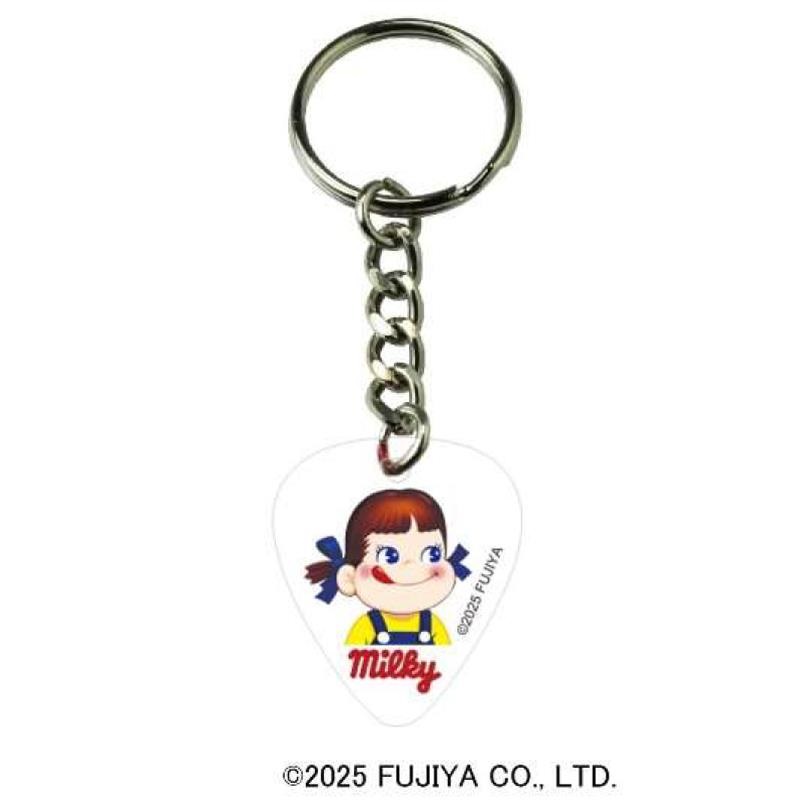 ギターピック・キーチェーン LPRK800C ミルキーPEKO クリアの商品画像