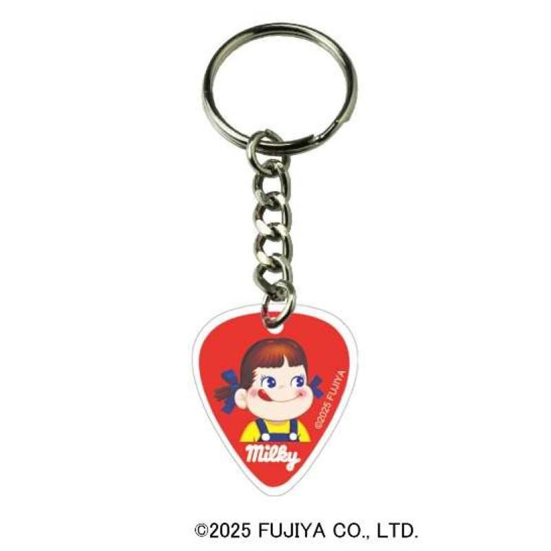 ギターピック・キーチェーン LPRK800RD ミルキーPEKO レッドの商品画像