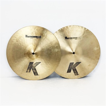 Zildjian USED 中古 K Zildjian Mastersound HiHat 14 pair [Top:1098g/Bottom:1396g]