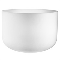 CSB16F3 [Crtstal Singing Bowl White Frosted]